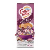 Coffee-Mate Italian Sweet Creme Liquid Coffee Creamer Cups - 0.38 Ounce, 50 Count